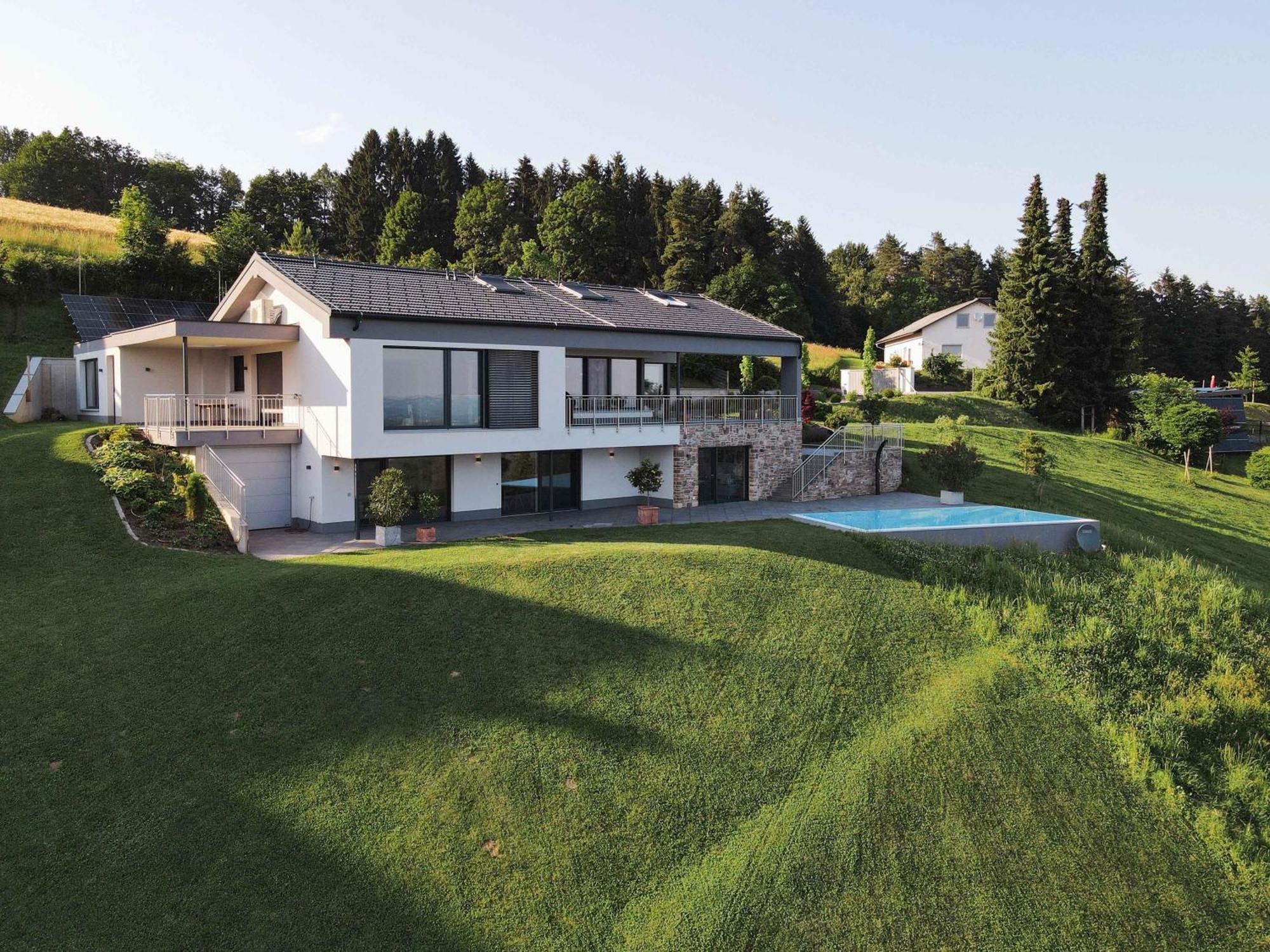 דויטשלנדסברג Greim15 --- Ganzes Ferienhaus Mit Fernsicht, Pool, Wellness מראה חיצוני תמונה