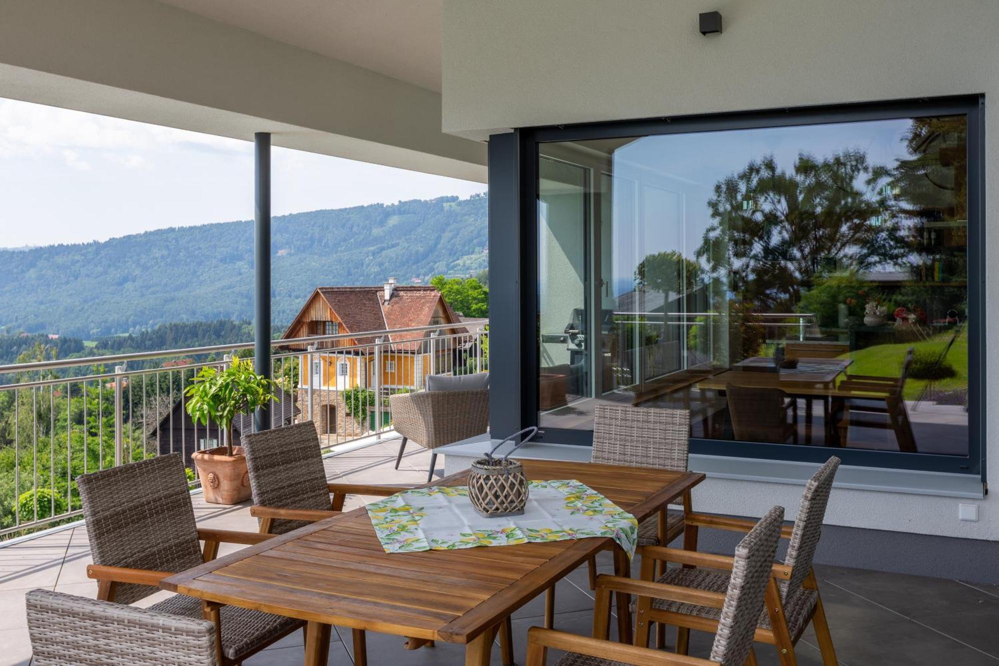 דויטשלנדסברג Greim15 --- Ganzes Ferienhaus Mit Fernsicht, Pool, Wellness מראה חיצוני תמונה